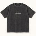 Protected by Purpose Mineral-wash Tee Black
